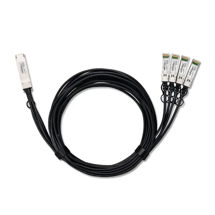 ZyXEL DAC100F25-3M 100G QSFP28 to 4x25G SFP28 Fan-out 3m DAC kábel