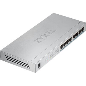 ZyXEL GS1008-HP 8port Gigabit LAN nem menedzselhető PoE+ Switch