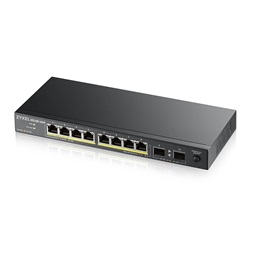 ZyXEL GS1100-10HP 8x GbE LAN PoE (120W) 2x GbE SFP port PoE switch