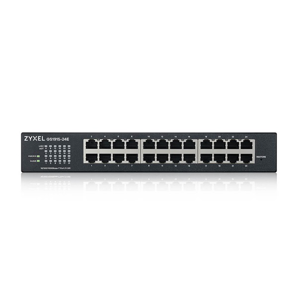 ZyXEL GS1915-24E 24x GbE LAN port Smart menedzselhető switch