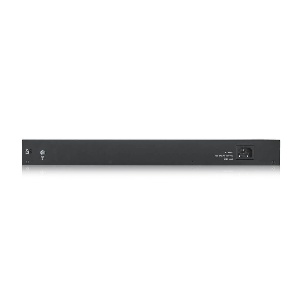 ZyXEL GS1920-48HPv2 48port GbE LAN PoE (375W) 4port Gbe combo RJ45/SFP L2 menedzselhető PoE switch