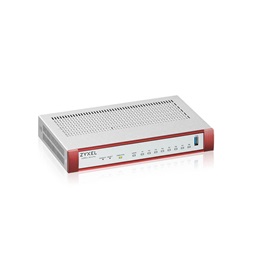 ZyXEL USGFLEX100HP 7xGbE LAN/DMZ 1xGbE PoE+ LAN 1xUSB port Tűzfal + 1 év Gold Security Pack