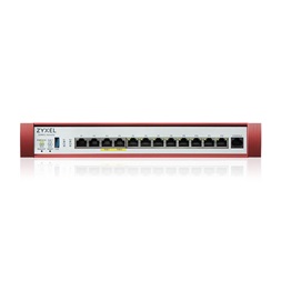 ZyXEL USGFLEX500H 2x2.5GbE Multi-Gig 2x2.5GbE PoE+ 8xGbE LAN/DMZ 1xUSB port Tűzfal + 1 év Gold Security Pack