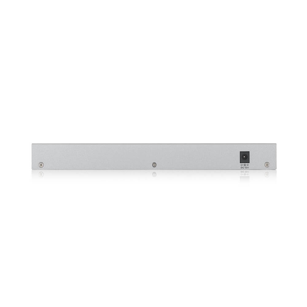 ZyXEL XGS1210-12 v2 8xGbE LAN 2x2.5GbE Multi-Gig LAN 2xSFP+ port web menedzselhető switch
