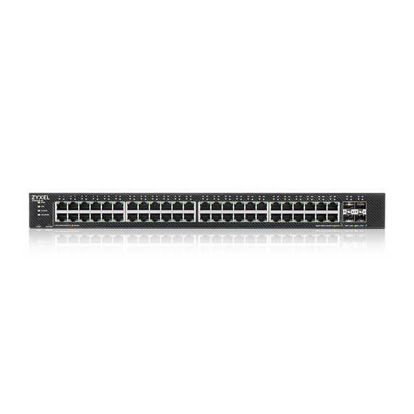 ZyXEL XGS1935-52 48xGbE LAN 4xSFP+ port Lite-L3 smart menedzselhető switch