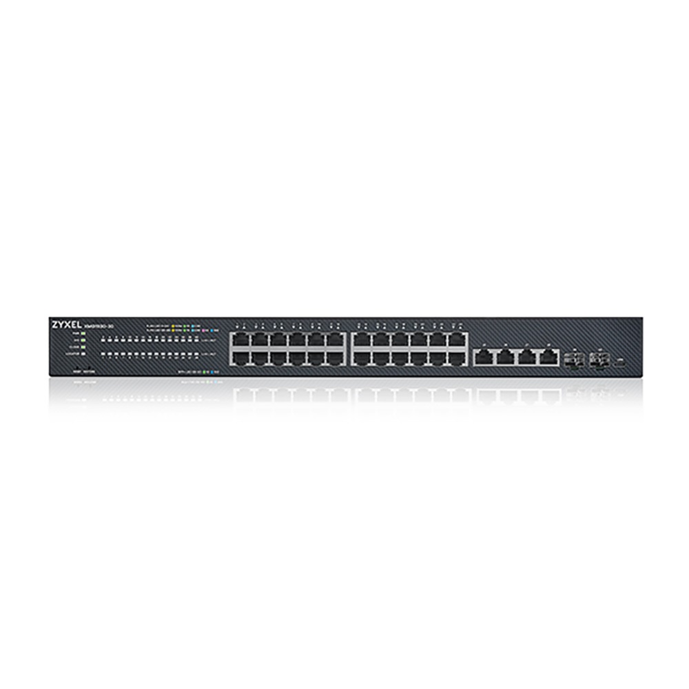 ZyXEL XMG1930-30 24x2.5GbE Multi-Gig LAN 4x10GbE RJ45 2xSFP+ port L2 Smart menedzselhető switch