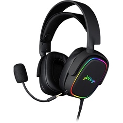 gWings GW-9100HS fekete gamer headset