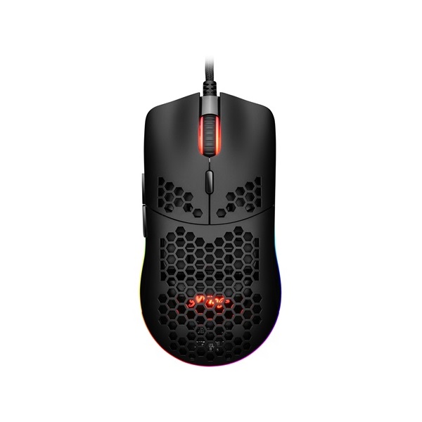 gWings GW9600M optikai USB gaming egér fekete
