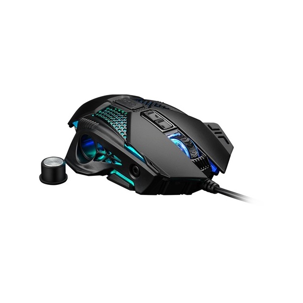 gWings GW9X5M optikai USB gaming egér fekete