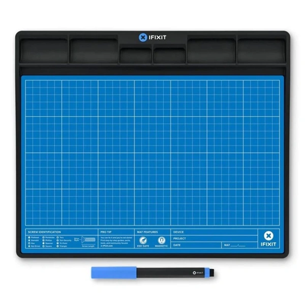 iFixit FixMat 25 × 30 × 1,1 cm mágneses projektpad