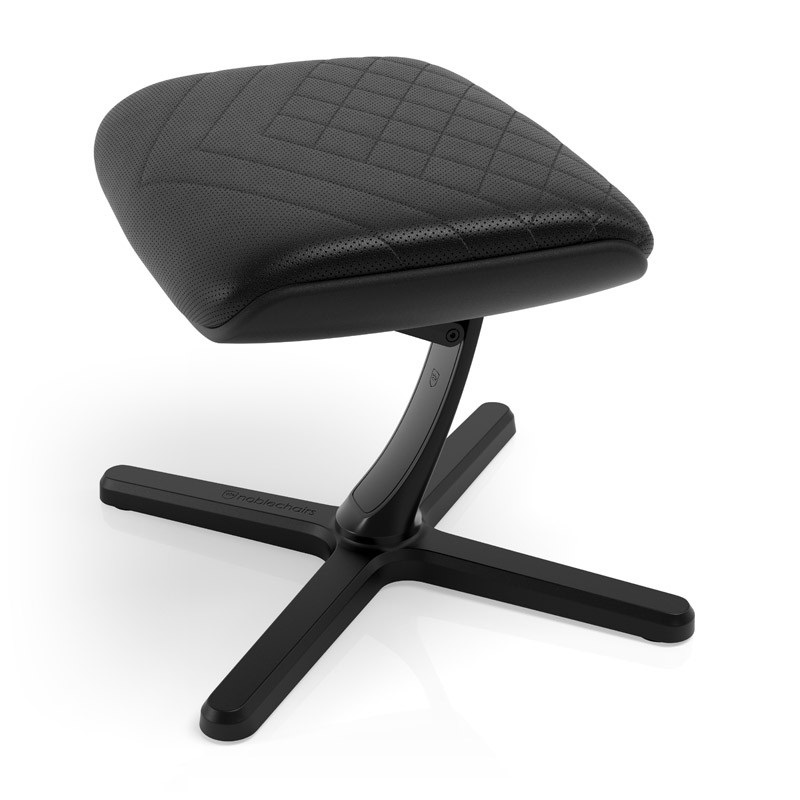 noblechairs lábtartó Footrest2, PU bőr fekete