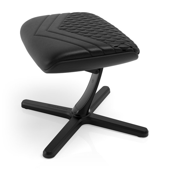 noblechairs lábtartó Footrest2, valódi bőr fekete