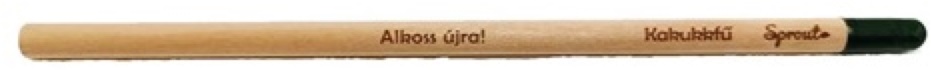 Alkoss újra! HB ültethető grafitirón